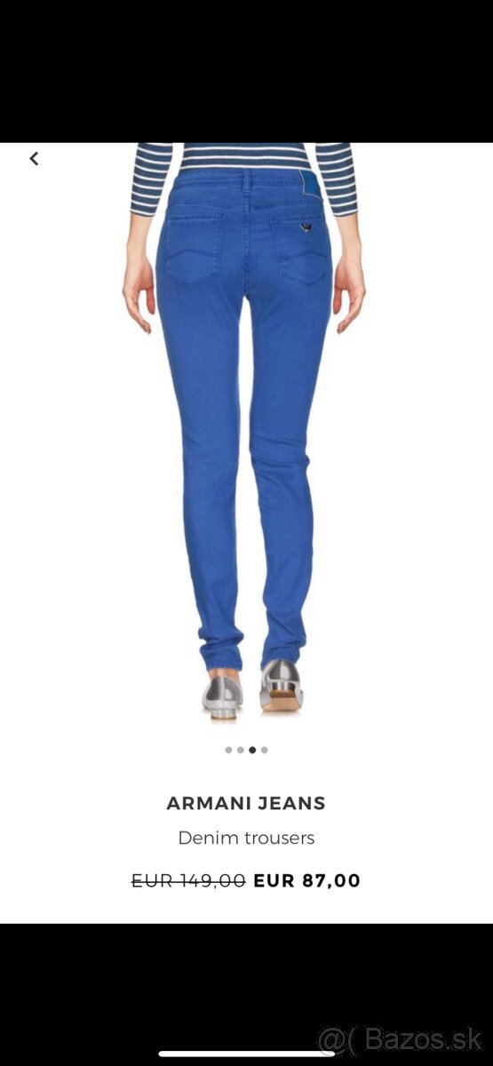 Armani Jeans rifle modre 26 - 6