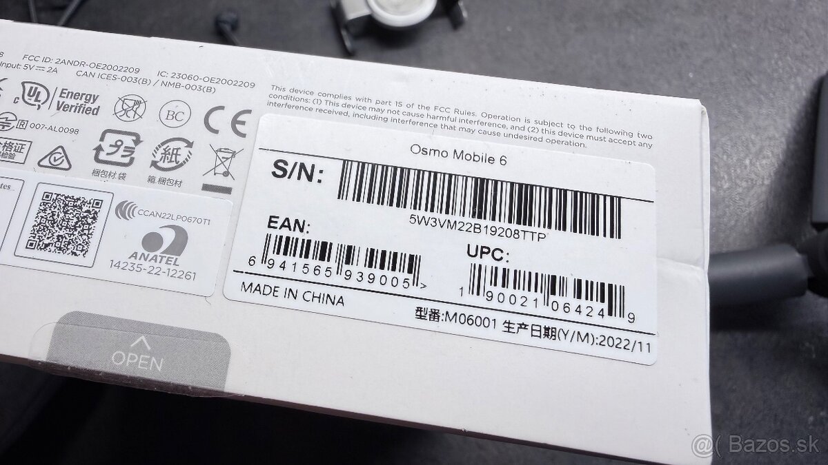 Predám gimbal DJI Osmo Mobile 6 - OM6 komplet - 6