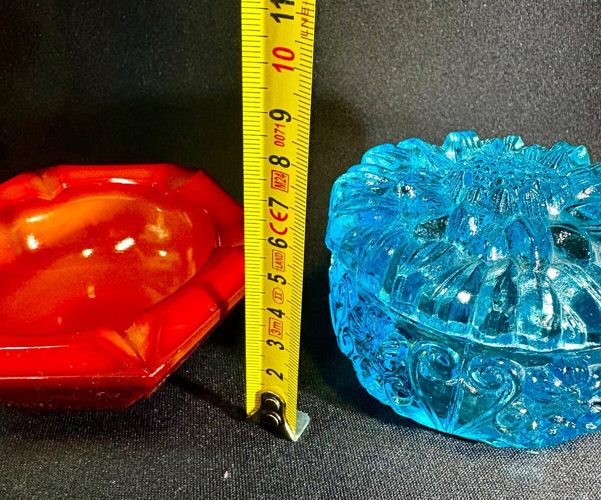 Popolník kadmiove a doza manganove sklo - 6