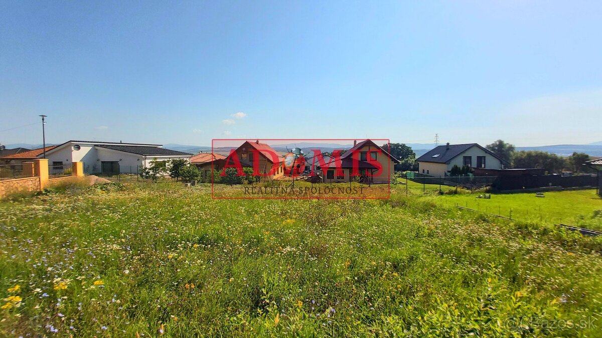 ADOMIS - Exkluzívny STAVEBNÝ POZEMOK, 1200m2 Budimír - Pod - 6