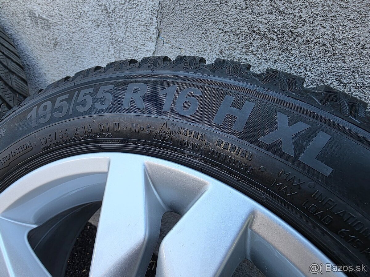 zimne kolesa Skoda fabia 5x100 r16 195/55 r16 - 6