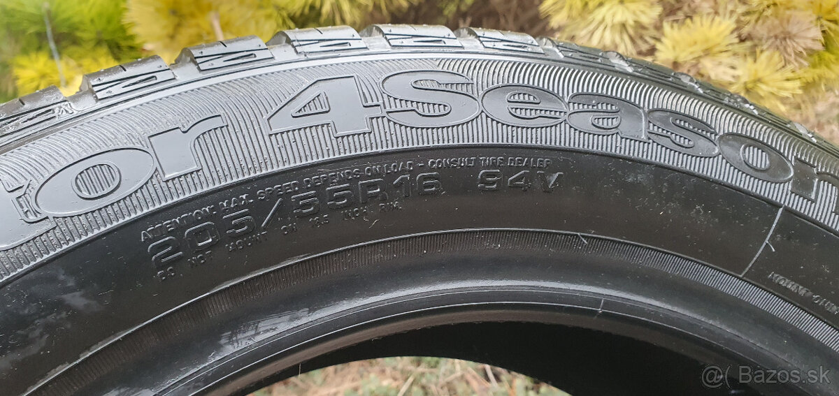 GOODYEAR , ZIMNA, CELOROCNA, 205/55 R16 - 6