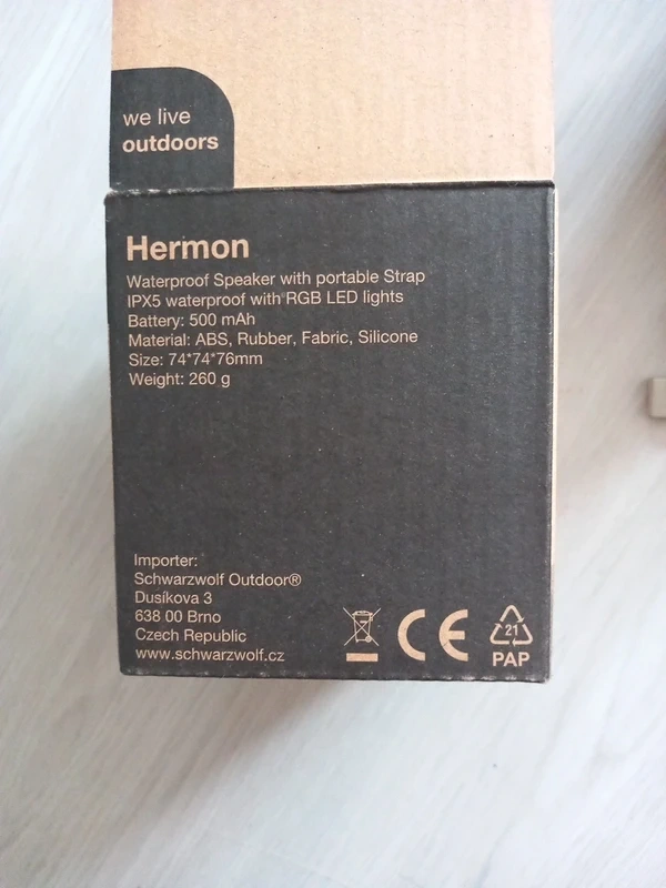 Wireless speaker Schwarzwolf Hermon - 6
