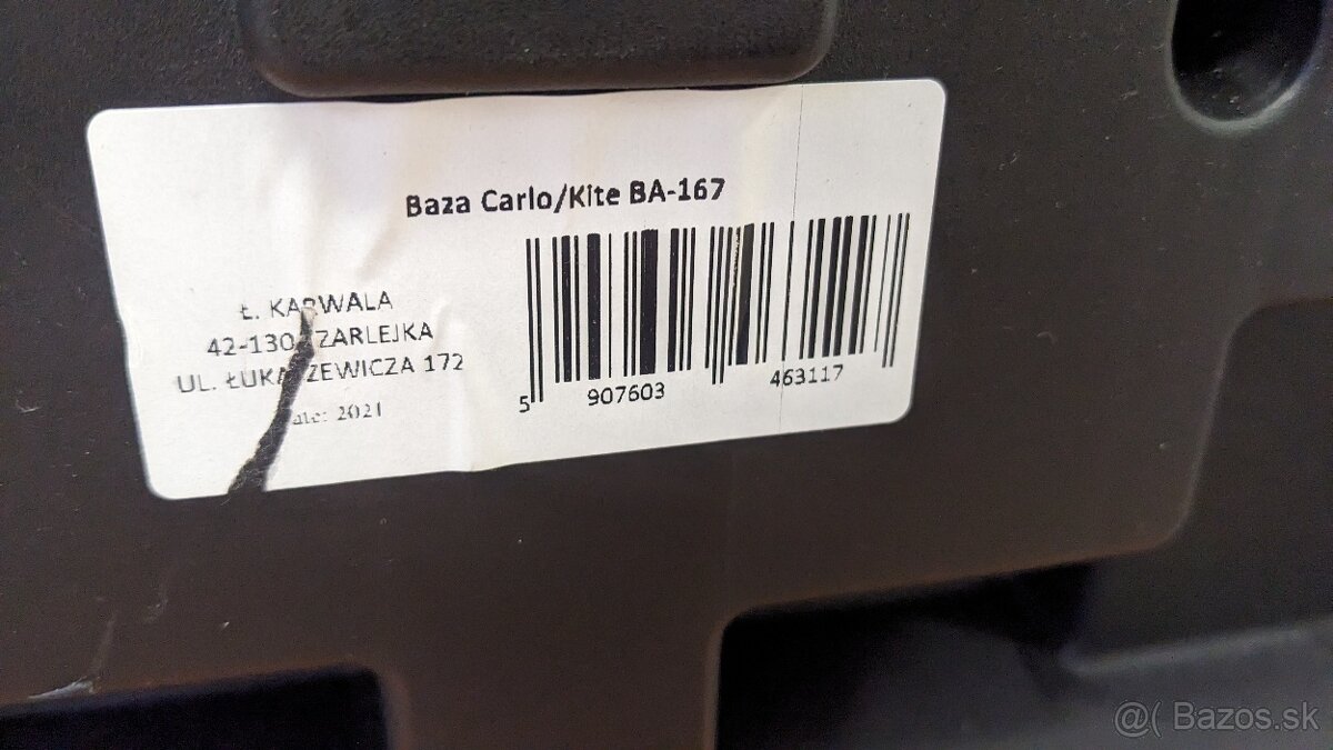 2x baza, zakladna isofix na detske sedacky - 6