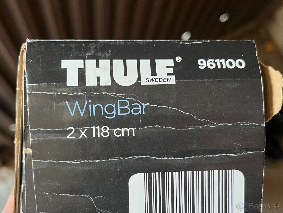 Strešný nosič THULE WingBar na Audi A4 Avant B8 - 6