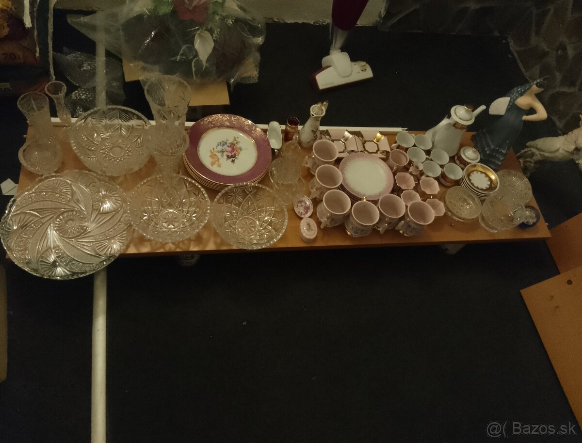 Porcelány, kristály na predaj - 6