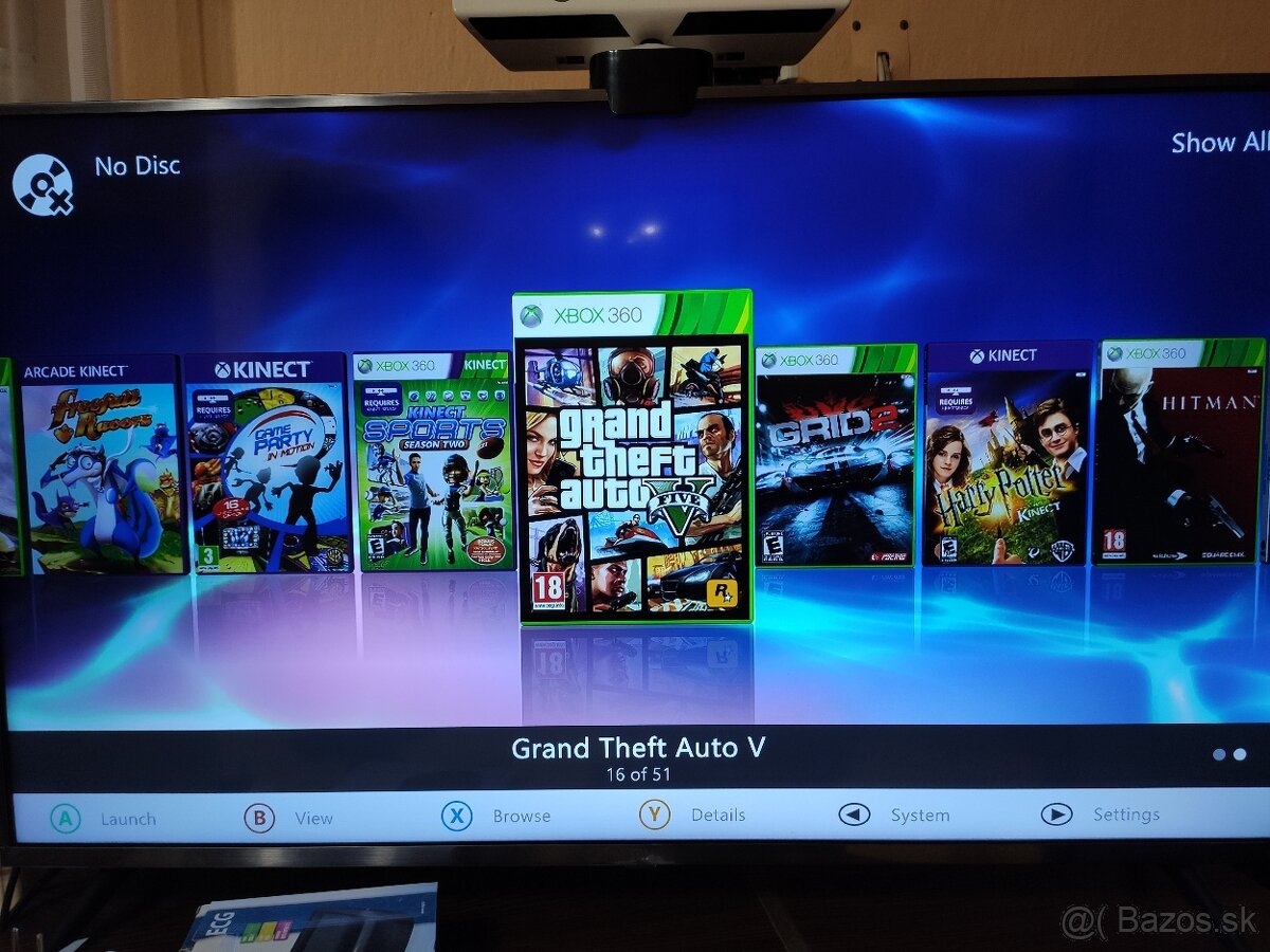 ✅ Xbox RGH 250, KINECT, 2x Joy + 50 HIER ✅ - 6