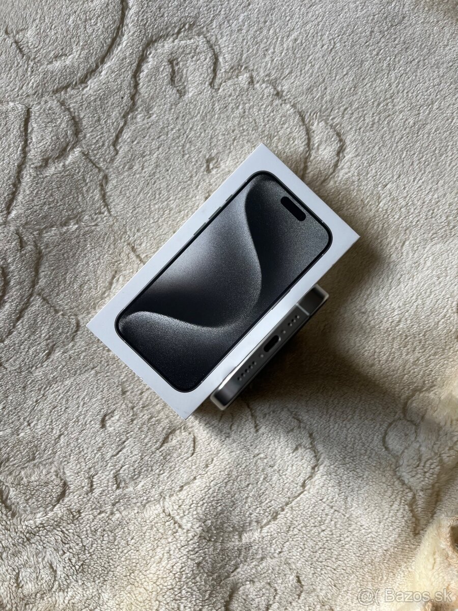 iPhone 15 Pro 128GB Natural TItanium. Ako nový - 6