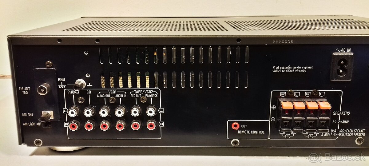 Zostava TECHNICS B03 gramofon, equalizer, receiver, CD, deck - 6