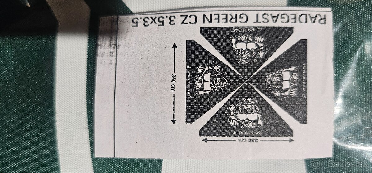 Plachta na slnečník 3,5x3,5m - 6