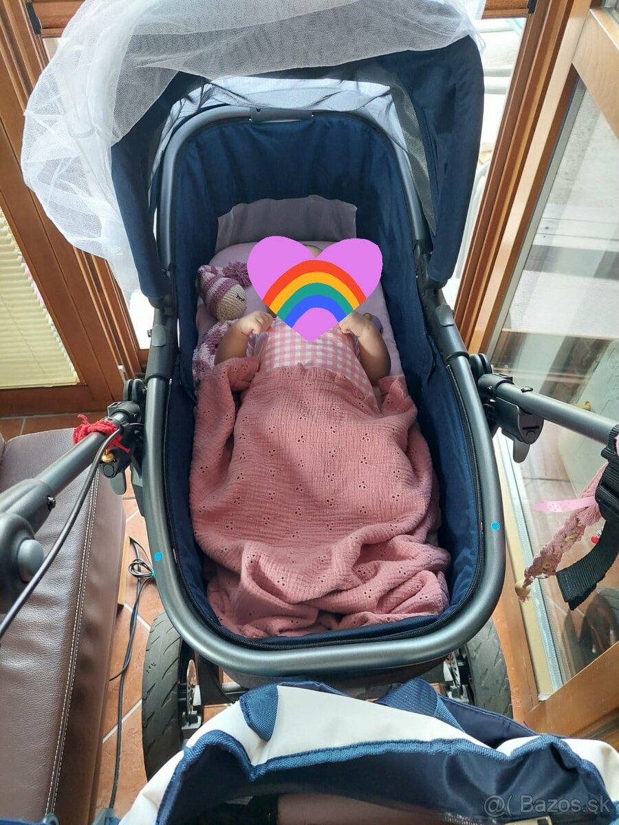 Predám kočík TFK vanička+športiak - 6