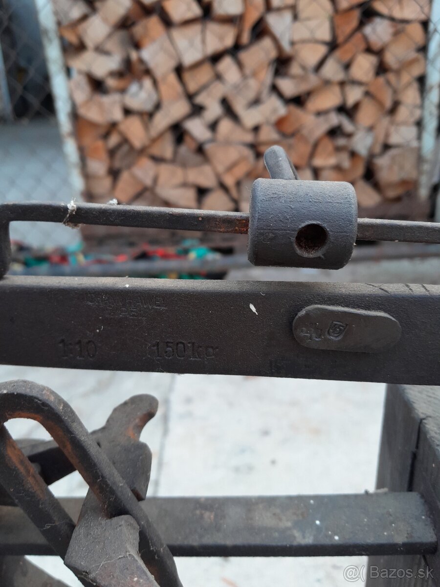 Predám starú váhu decimálku - 6