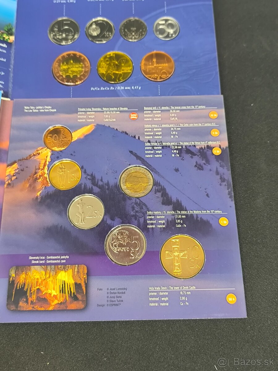 sady mincí - korunová mena - SKK - viď foto a popis - 6