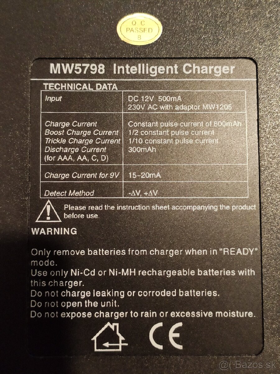 Nabíjačka ♻️ NiCd, NiMh a 9V batérií - 6