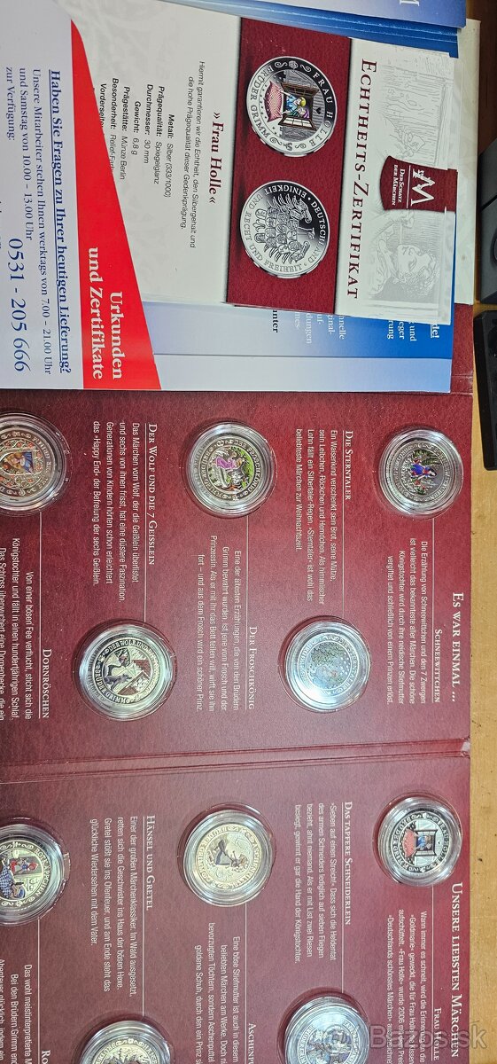 Strieborne mince - 6