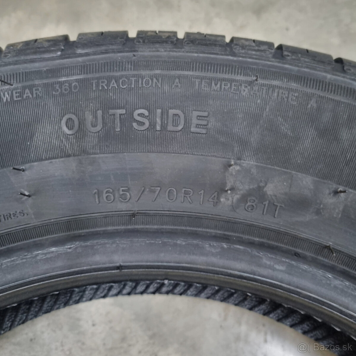 Letné pneumatiky 165/70 R14 SAILUN - 6