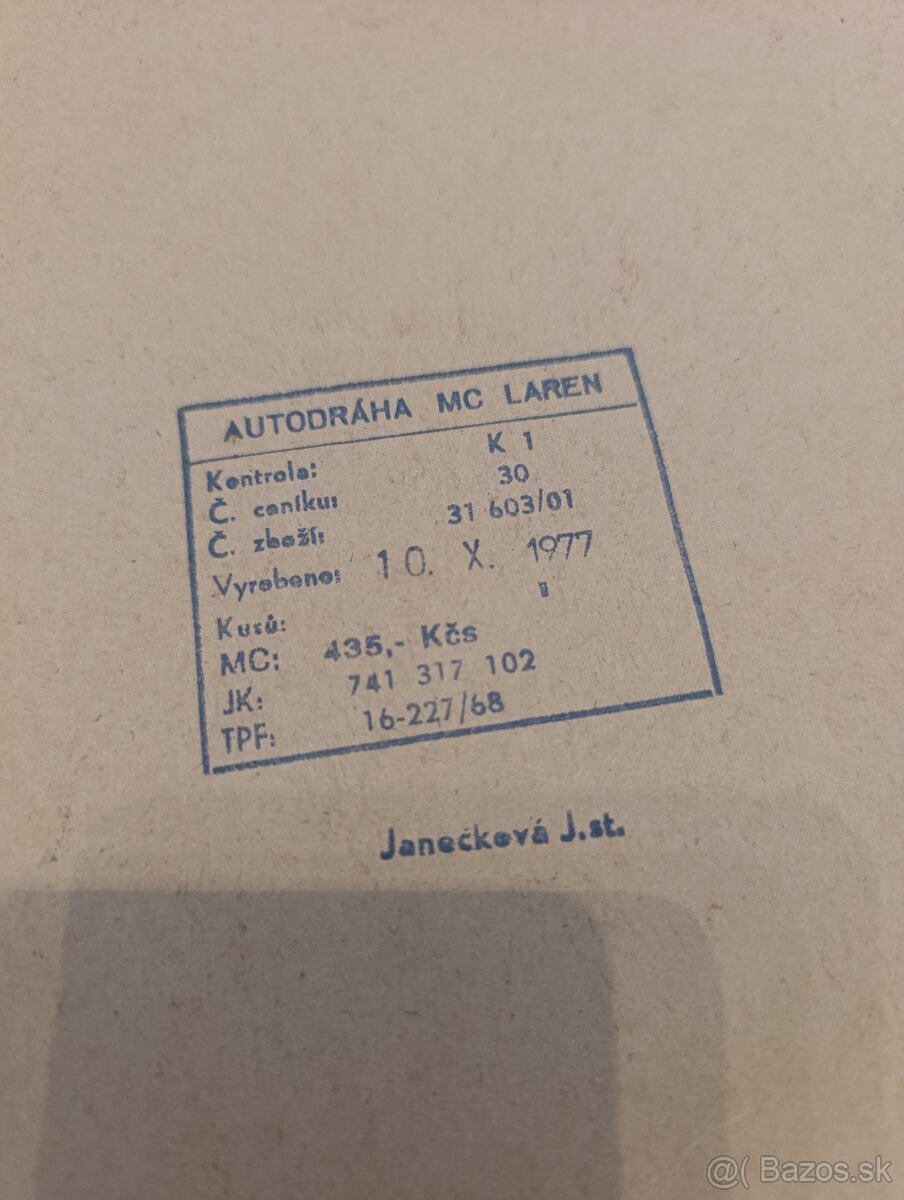 ITES europa cup autodráha 1977 - 6