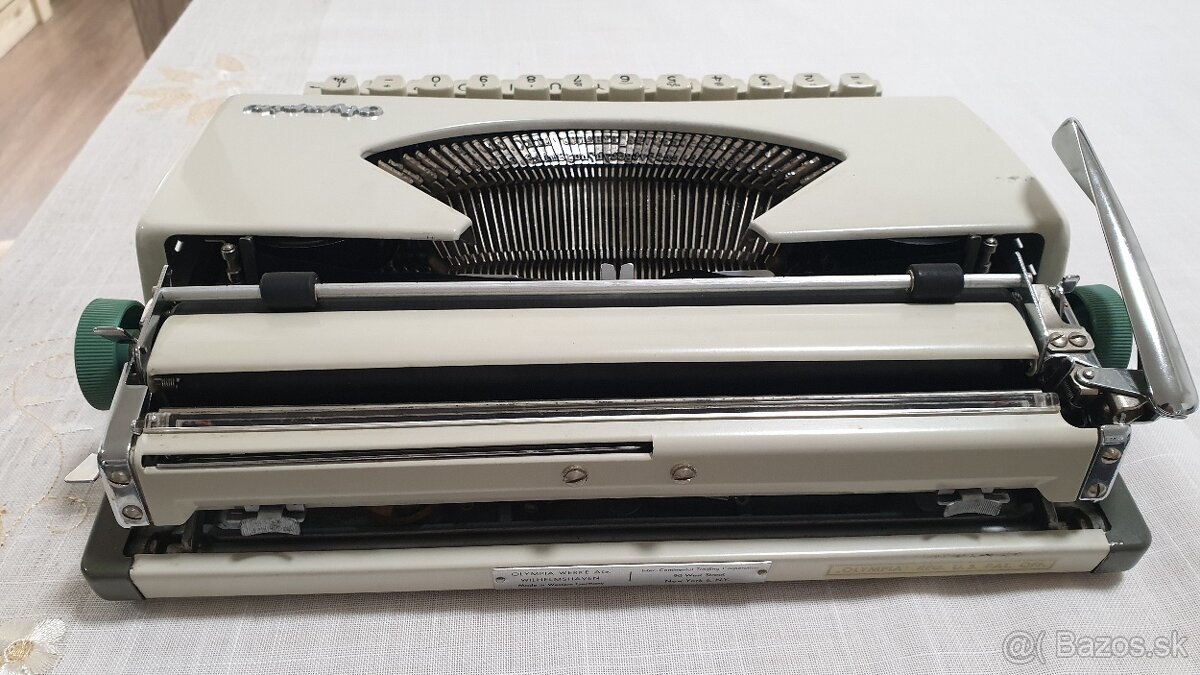 Písací stroj Olympia - 6