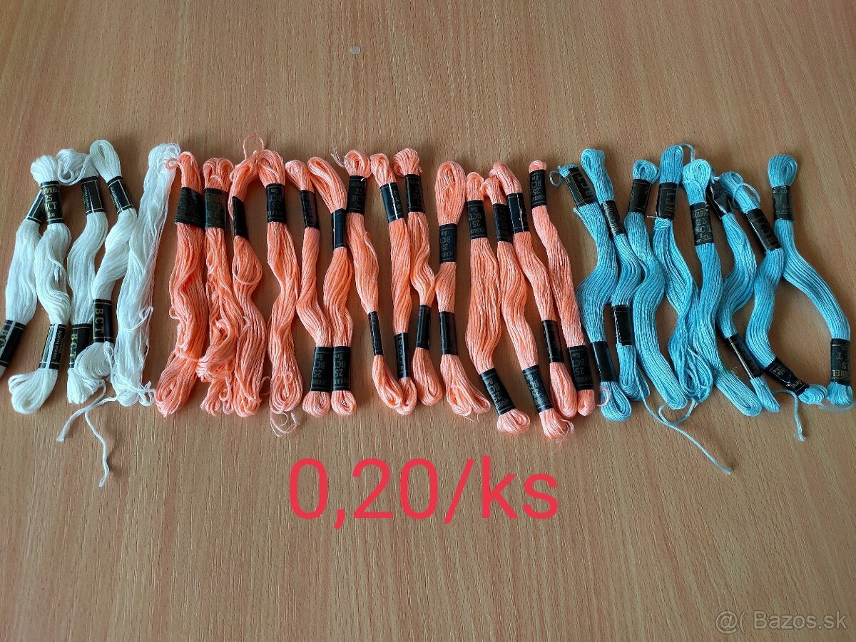 Bavlnky na vyšivanie - 6