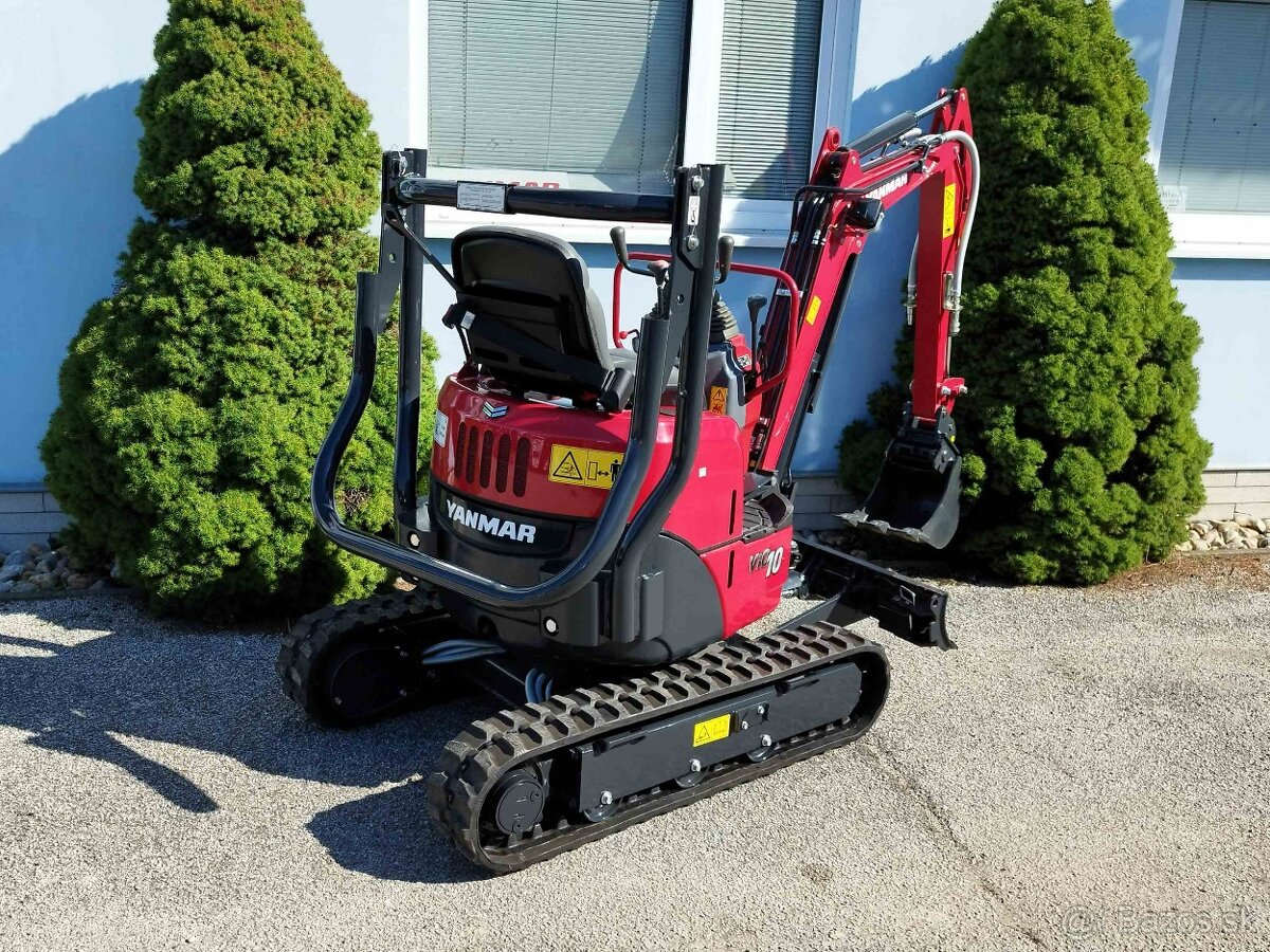japonske minirypadlo Yanmar ViO10 minibager RV2022 Mth 460 - 6