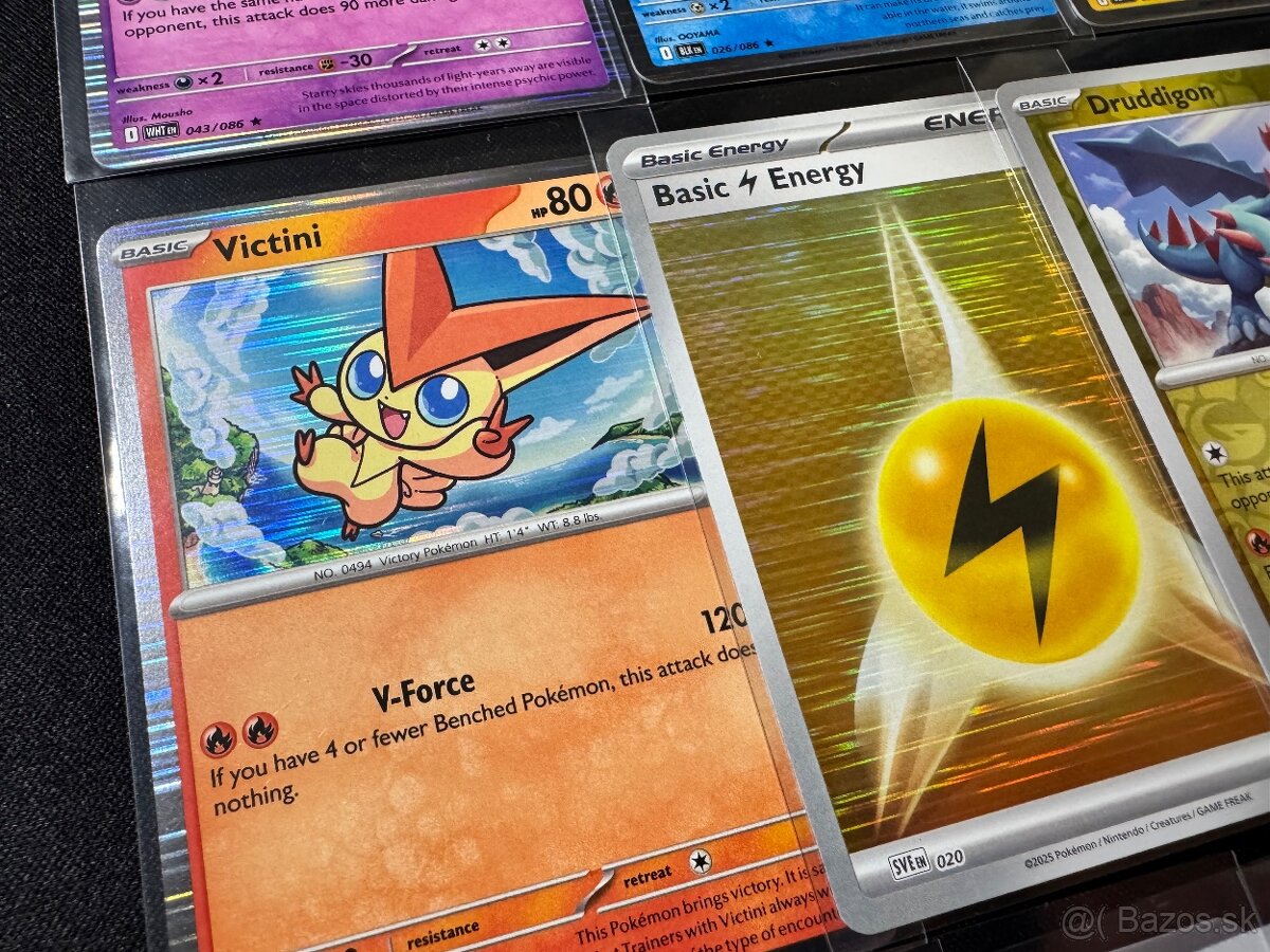 Pokemón MEGA balík (A): 100ks kariet v obaloch s EX + darček - 6