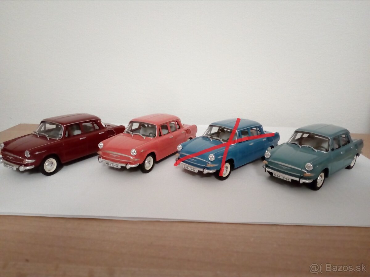 Predám modely škoda 1203 a ine 1:43. - 6