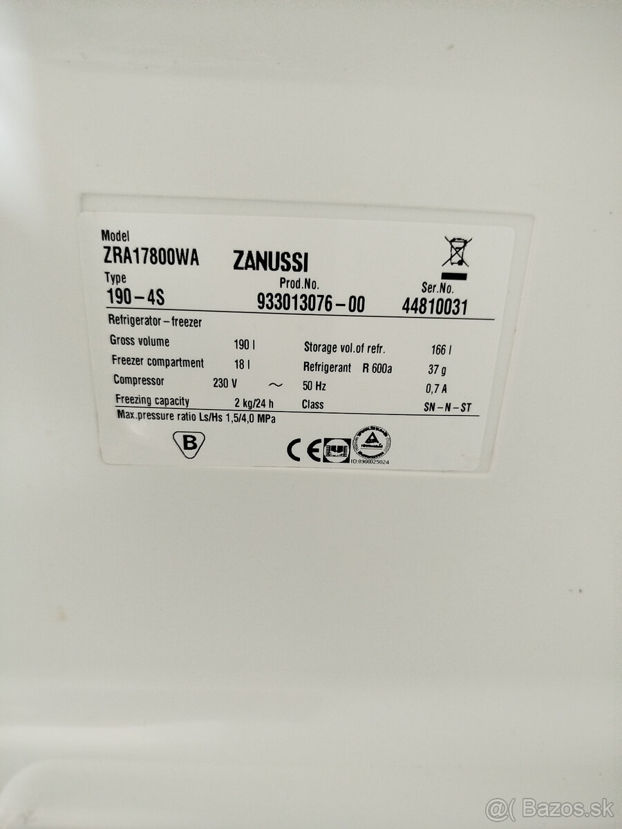 Chladnička ZANUSSI - 6