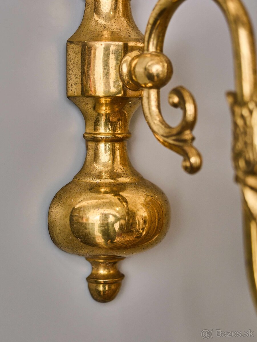 Holandská nástenná lampa / aplika - 6