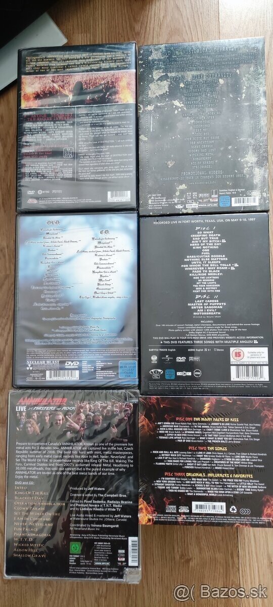 Prodám Metal DVD+CD Plno Let pořád zabalené.1 - 6