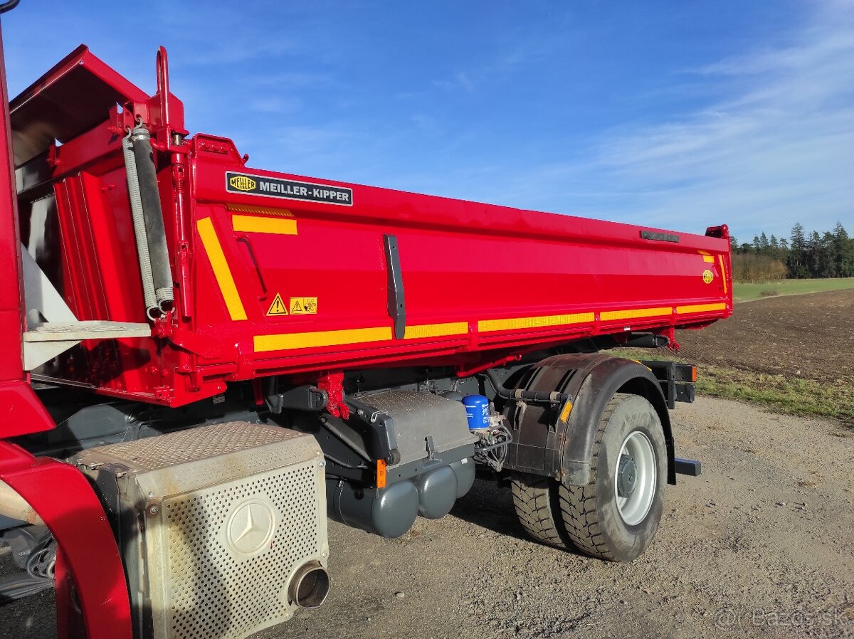 MERCEDES Actros 1841 / 4x4 / sklápěč S3 / Euro 5 / 210 tkm - 6