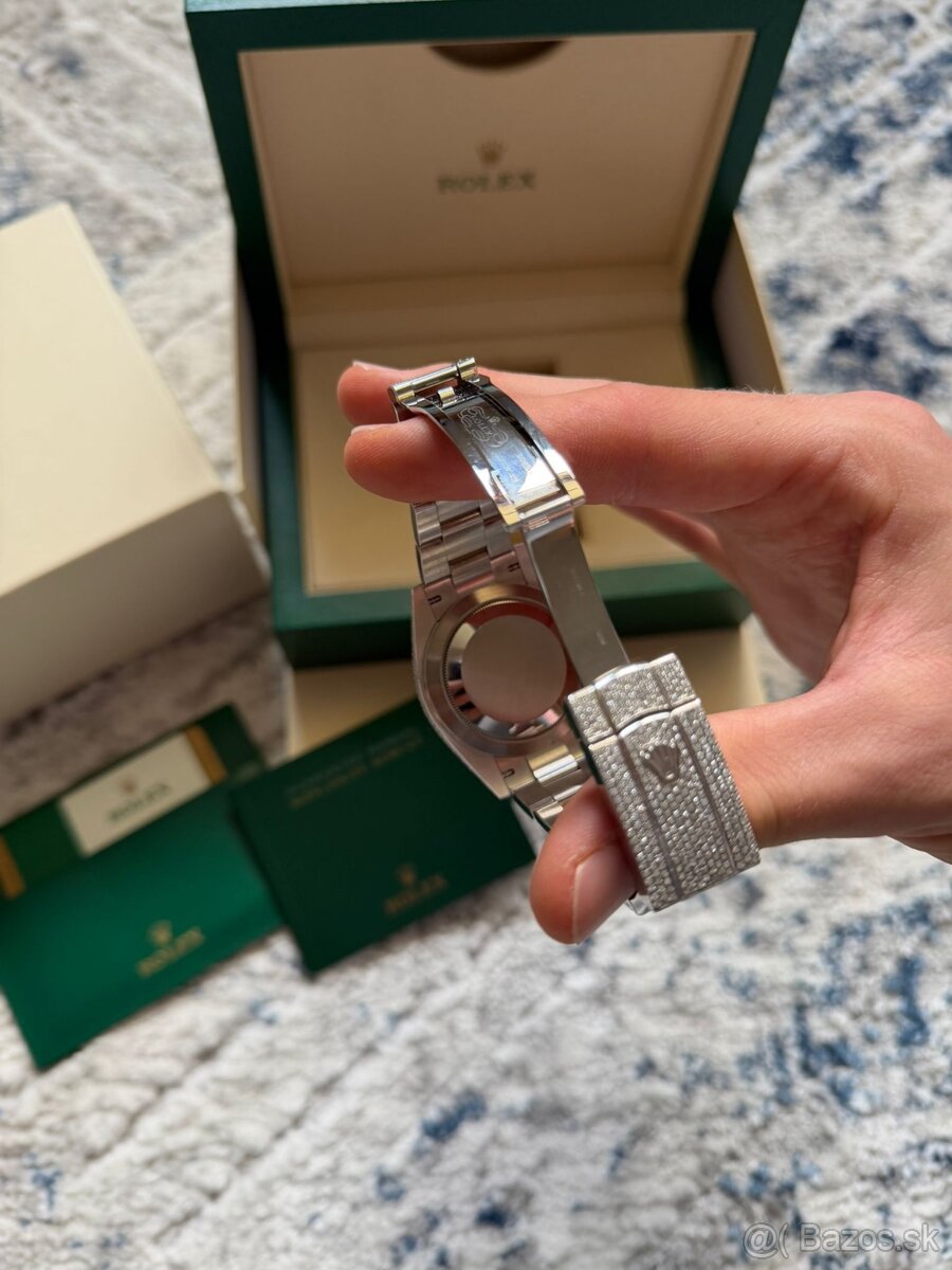 Rolex Datejust Oyster Full Iced Out - 6