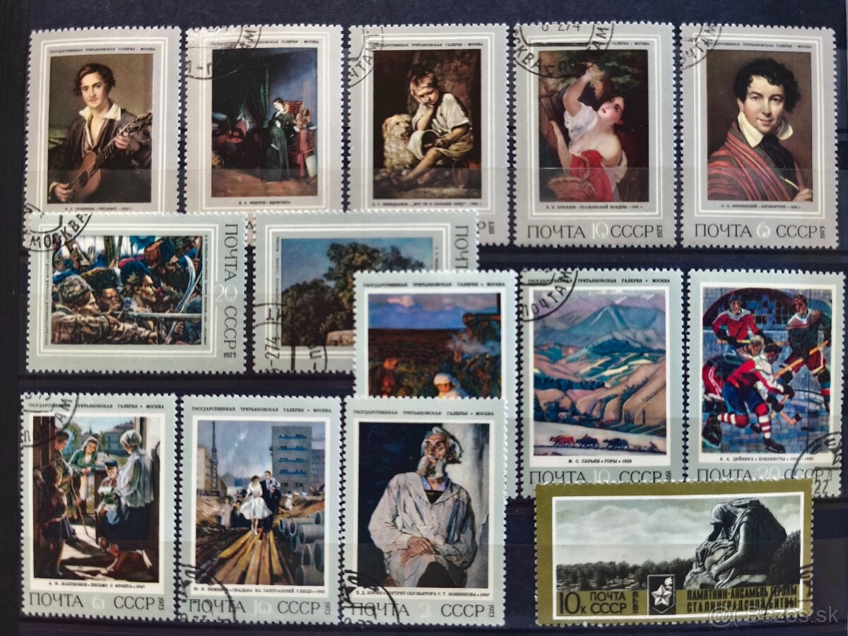 Známky Sovietsky zväz 3 - 6