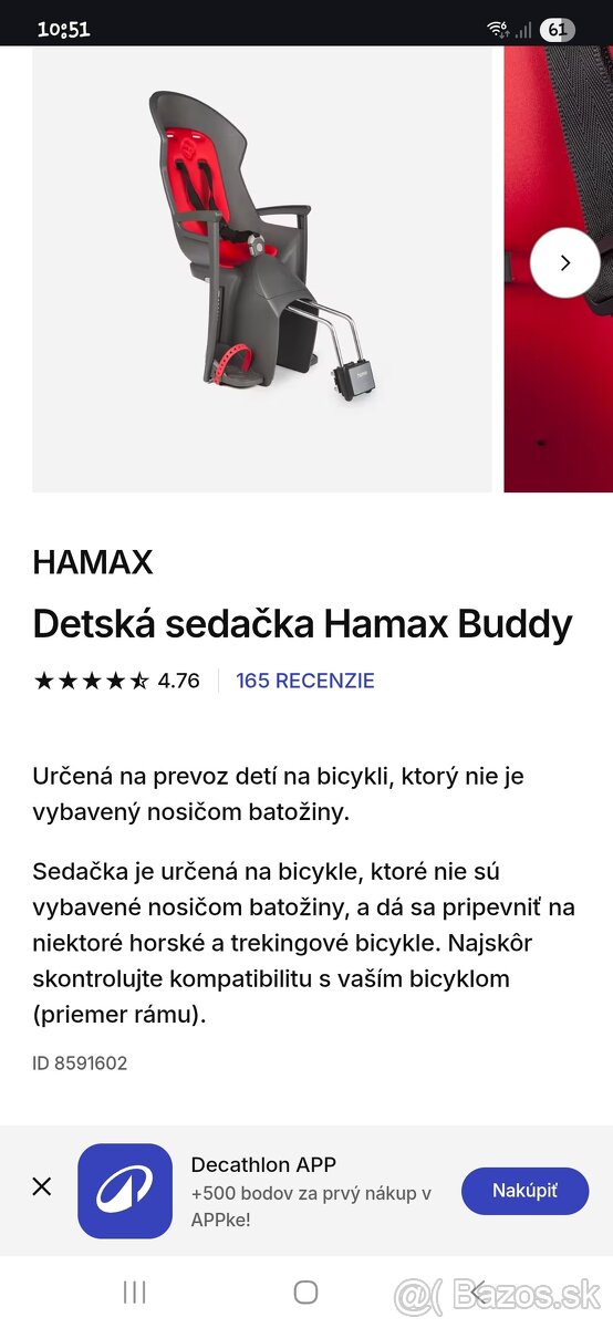 Detská sedačka Hamax Buddy - 6