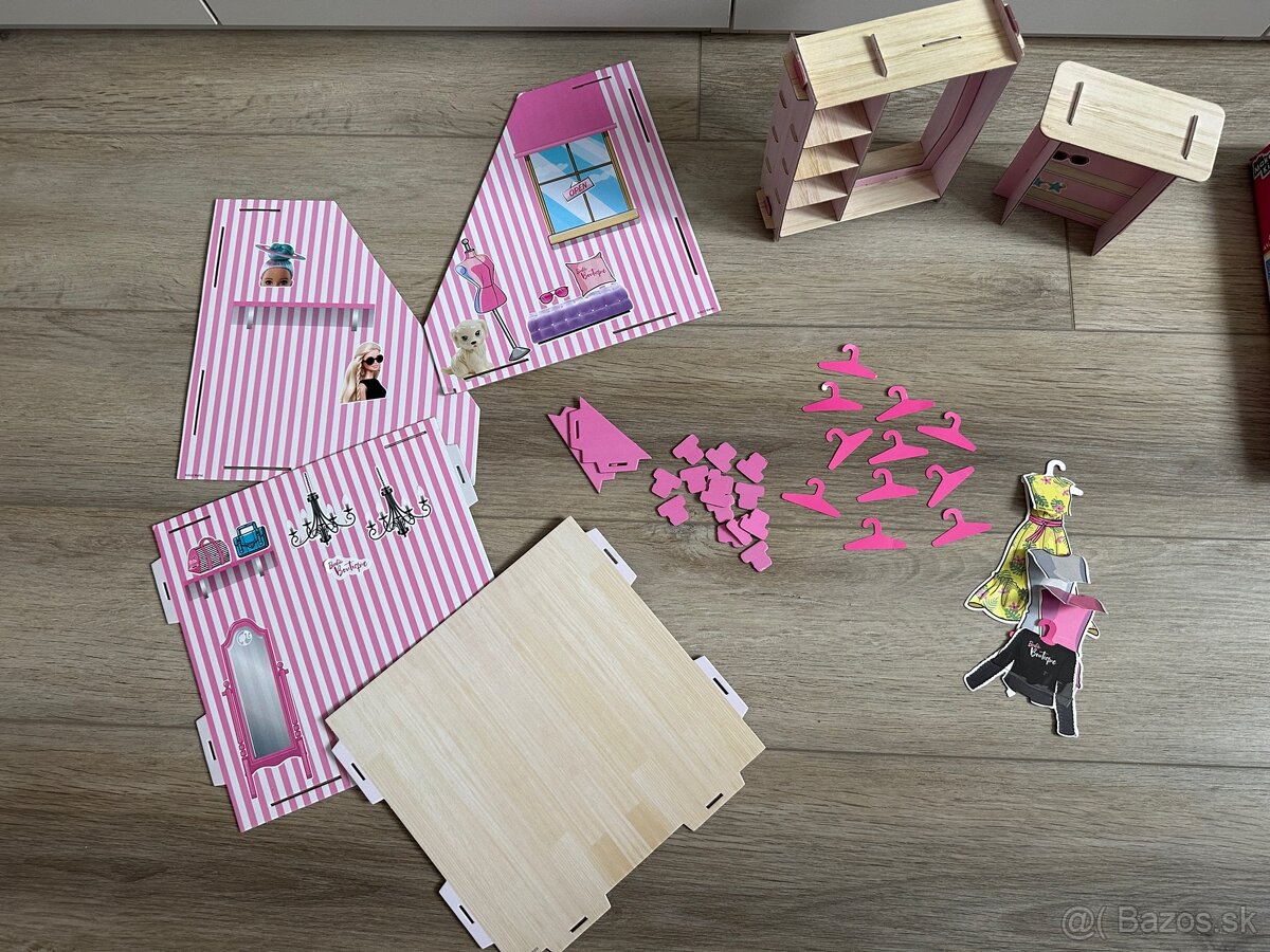 Barbie kartonovy butique - 6