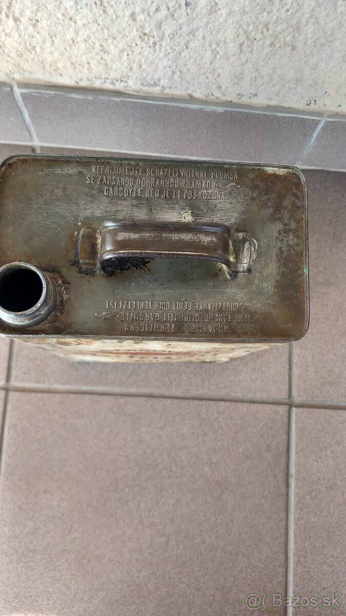 Plechovka Mobiloil - 6