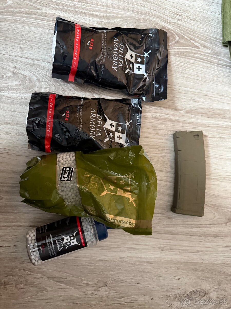 Airsoftové doplnky + Zbraň - 6