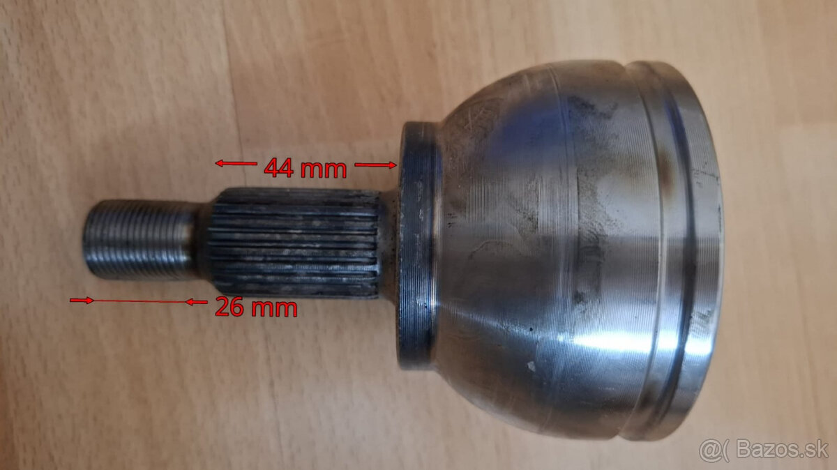 Sada kĺbov hnacieho hriadeľa GSP 2ks - Benz W169/W245 - 6