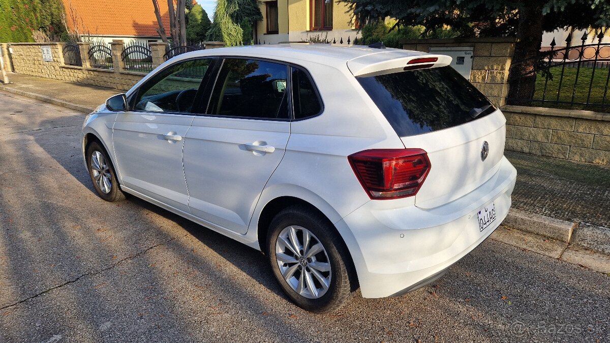 VW Polo VI 6, 2018, 1.0 TSI 70 kW, biela, benzín, Highline - 6
