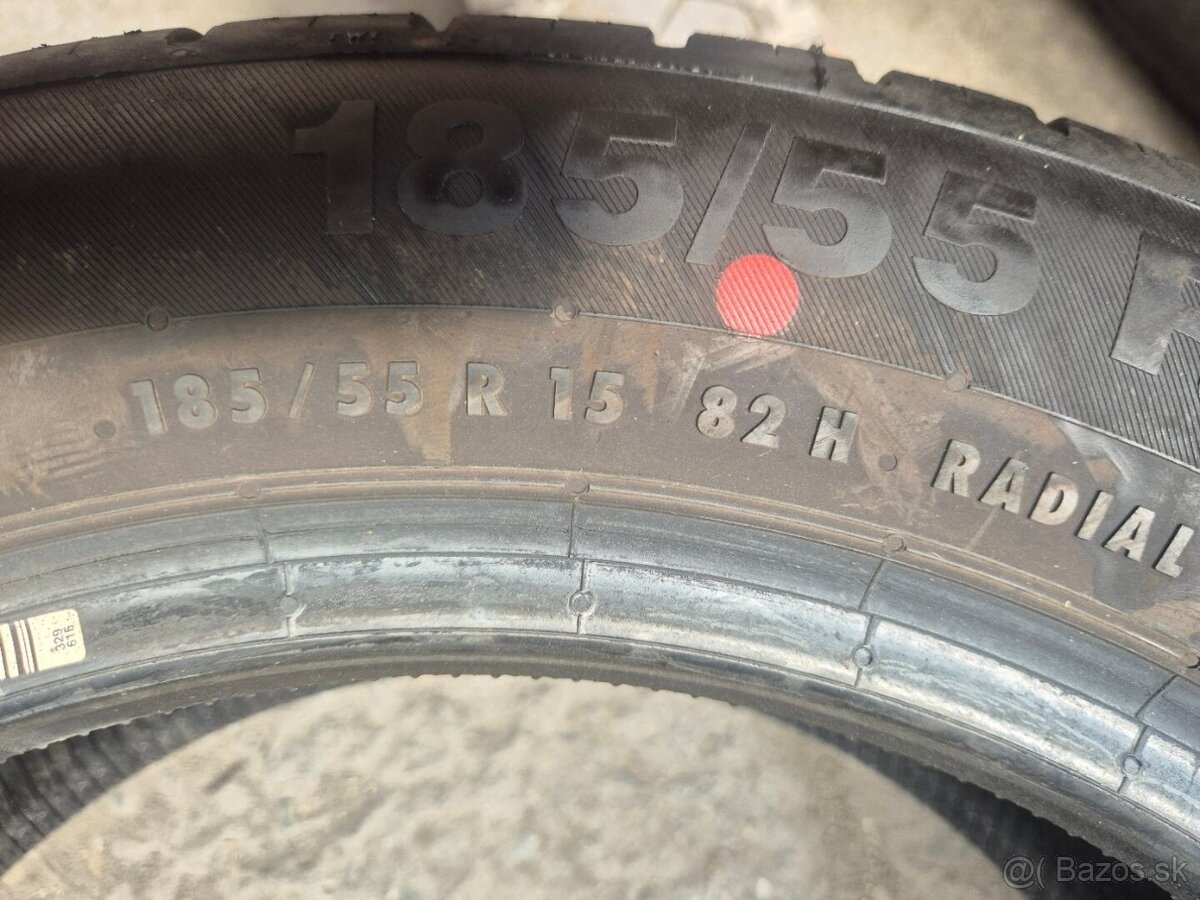 185/55 r15 letné 4 ks CONTINENTAL - nejazdené - 6
