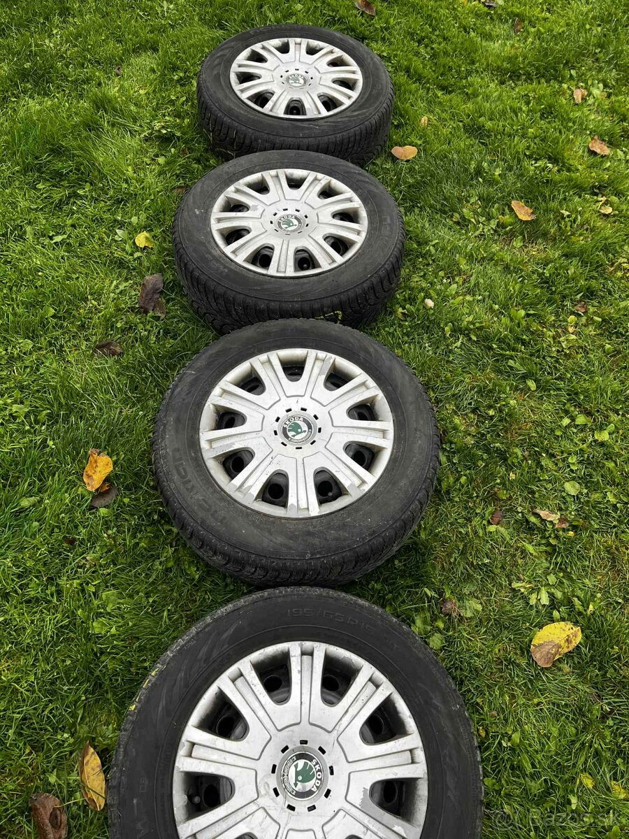 Predám zimné gumy na diskoch - 6