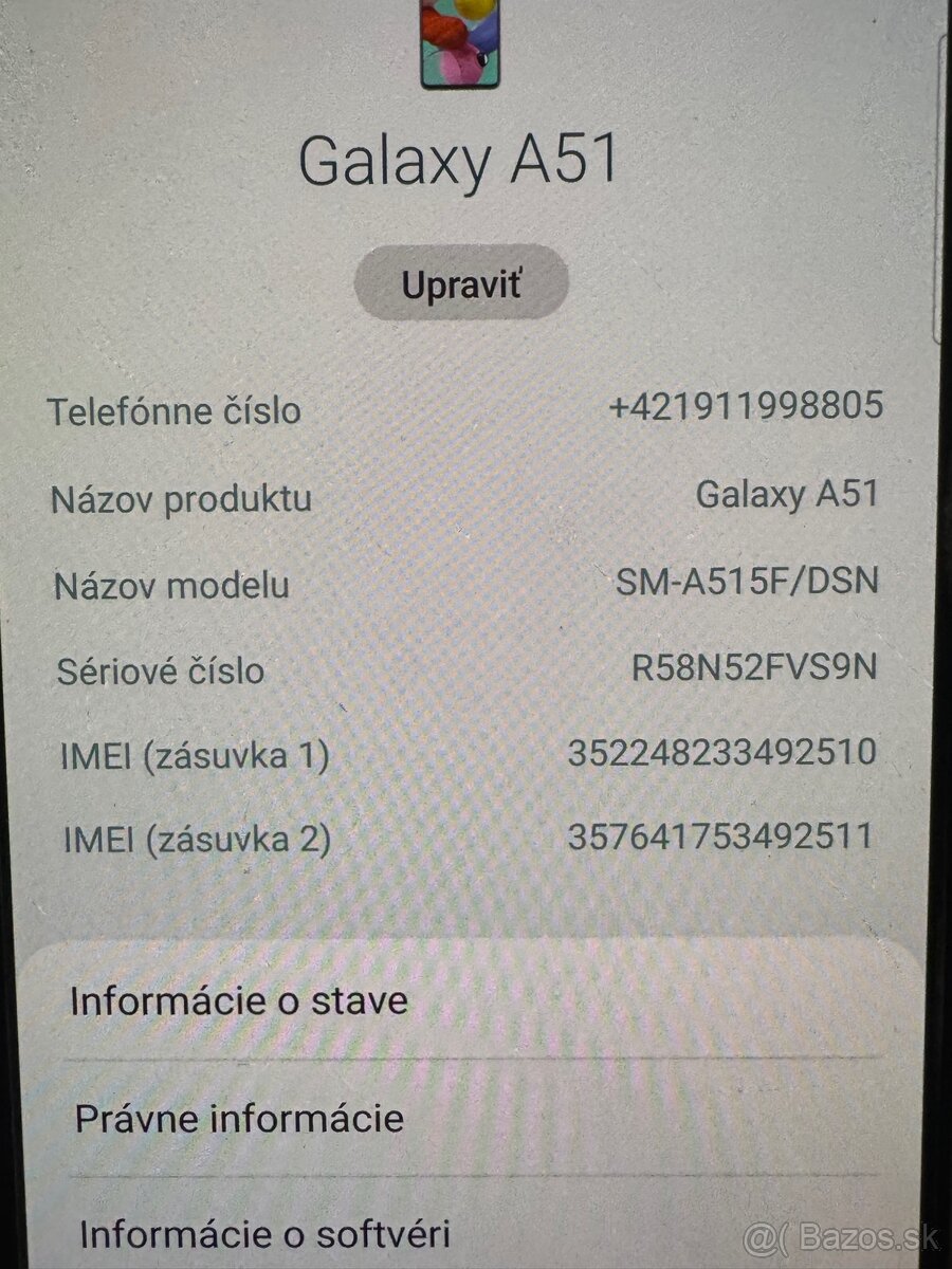 Samsung A51 128/4gb Android 13 - 6