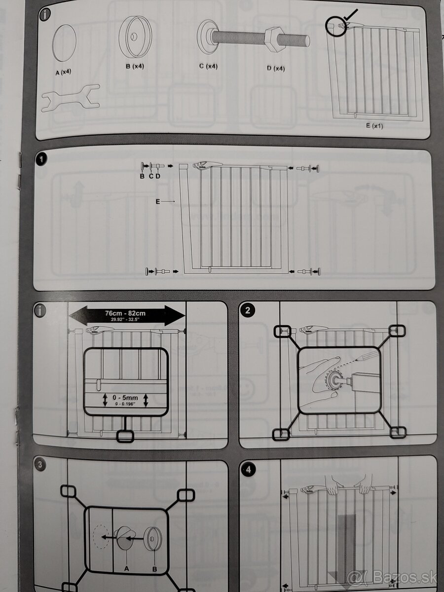 Predám LINDAM Detskú zábranu Easy Fit Plus - 6