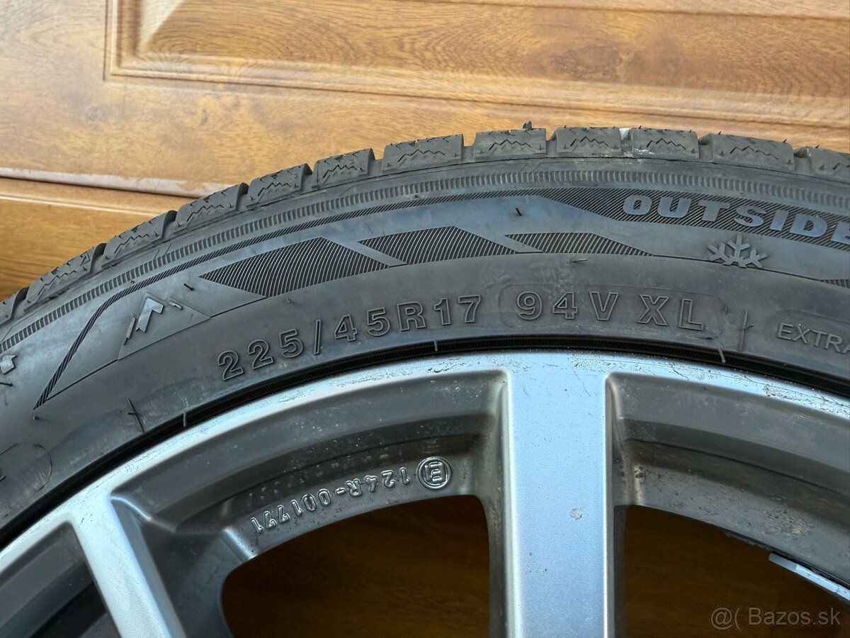 Zimná Sada Alu Diskoc Platim Wheels R17 - 6