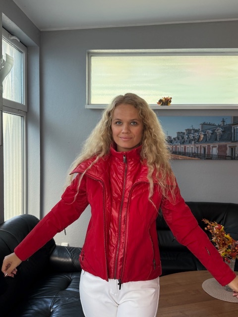 Lyžiarska budna SPYDER červená S - 6