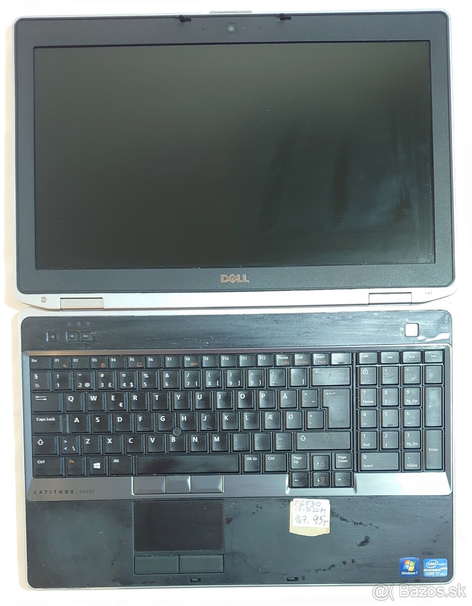 Dell Latitude e6530, i7-3520M, 15", webkamera - 6