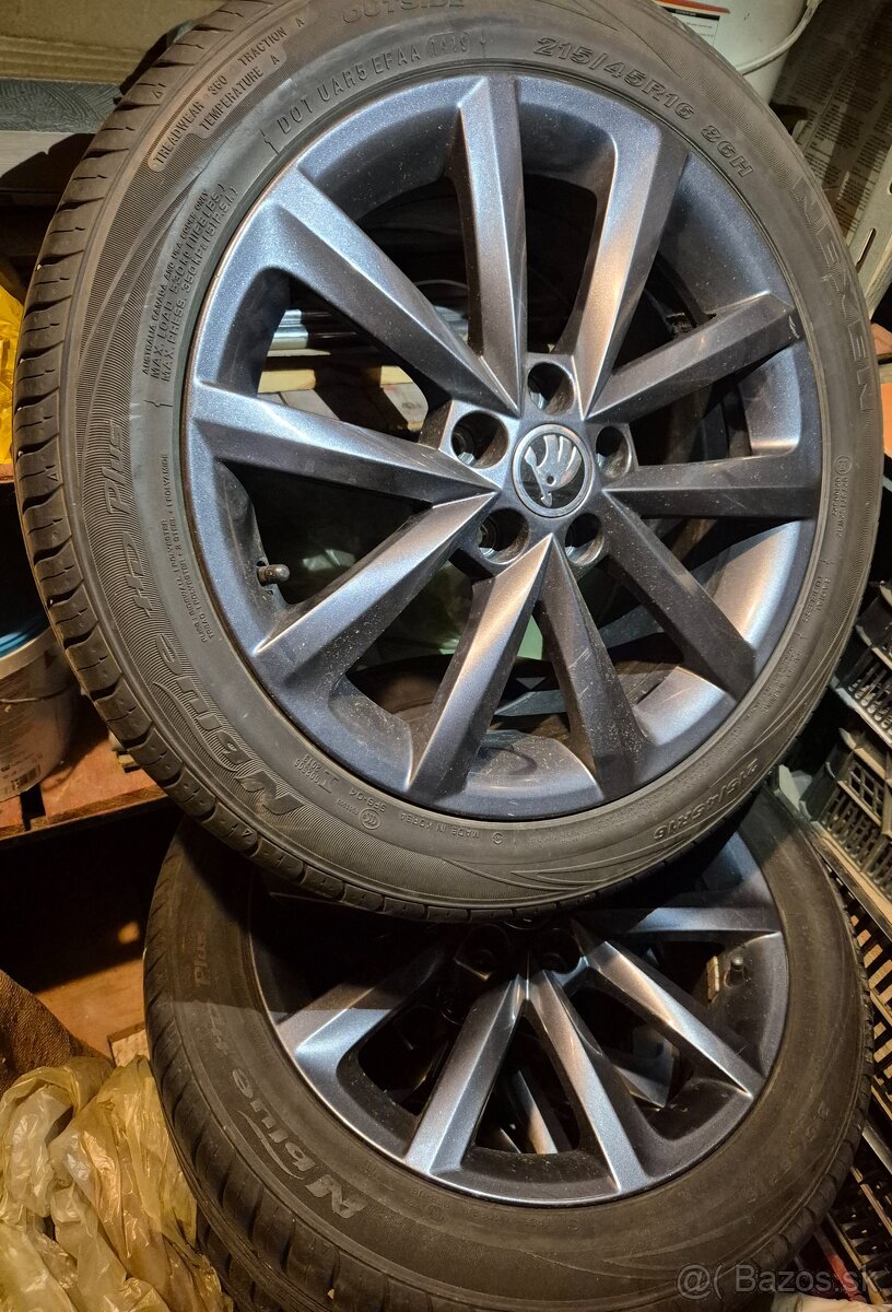 Originálne disky Škoda - osobný odber - 6