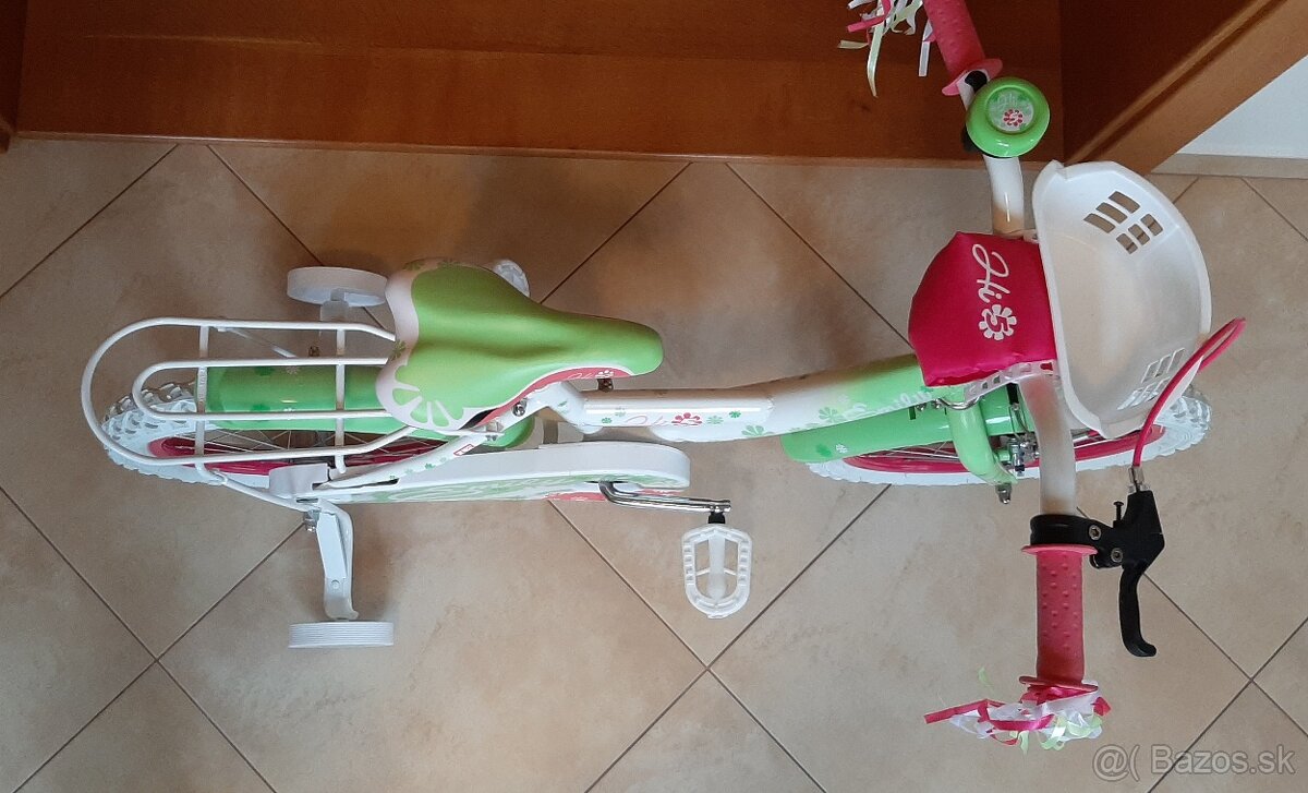 Detský bicykel 16" Green - 6