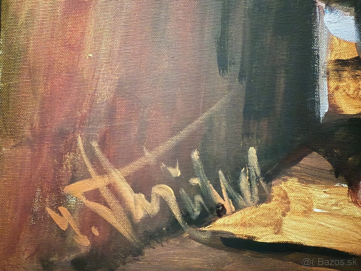 Obraz olej na plátne . - 6