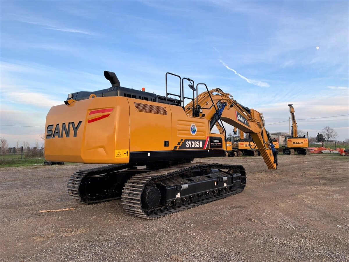 Predám ťažký pásový bager / rýpadlo SANY SY365H - 6