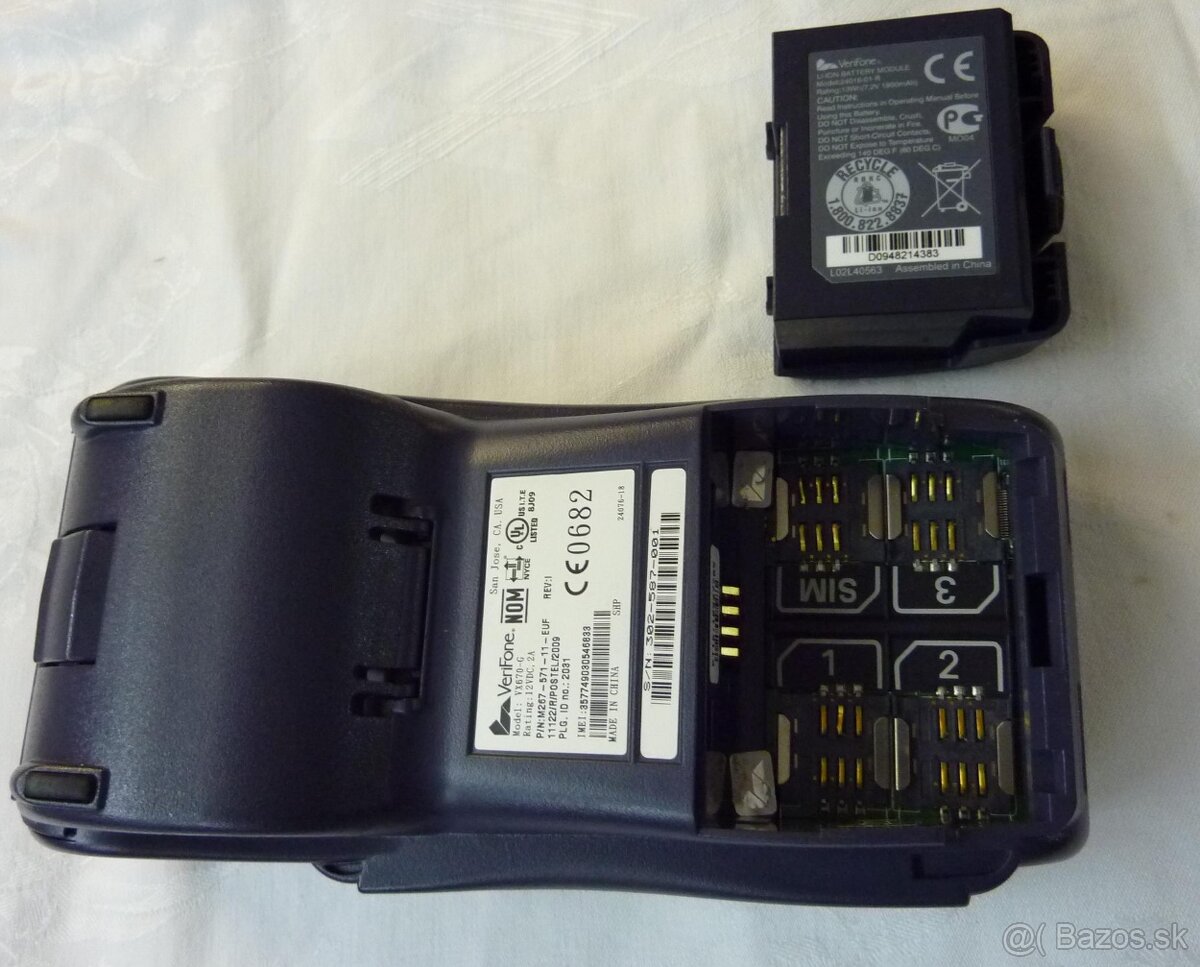 Platobný terminál VeriFone VX670-na SIM kartu.Veľmi lacno. - 6
